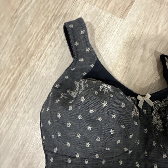 New No Tags Anita Versailles Floral Wire Free Bra 36F - Picture 2 of 8